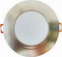 Vestavné LED svítidlo typu downlight LED BONO-R Matt chrome 8W NW 580lm