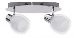 Dave E14 2x 40W IP20 chrom RABALUX 6836