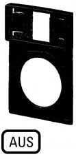 Eaton Q25TS-117 Nosič štítků s popisovacím štítkem, bílý, AUS