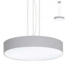 Závěsné svítidlo Disk 360 - závěs šedá 3x23W IP20 E27 COMPOLUX 925074/54