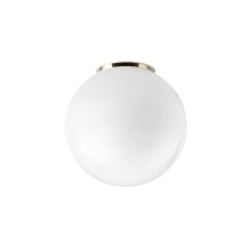 Přisazené svítidlo s plastovým stínidlem OSMONT SKAT 2 10W IP65II E27 mosaz