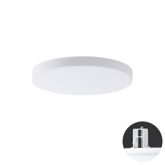 Vestavné svítidlo CARINA V1 25W IP44 3K ON/OFF SKLO OPAL bílá OSMONT CAR67101