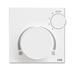 ABB KNX Termostat pro fan-coily s reg. otáček studio bílá SAF/A1.0.1-24