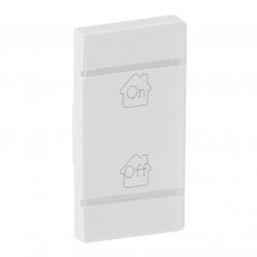 VALENA LIFE KRYT PRO MYHOME_UP SYMBOL ON/OFF PRAVÝ 1MODULOVÝ BÍLÝ LEGRAND 755555
