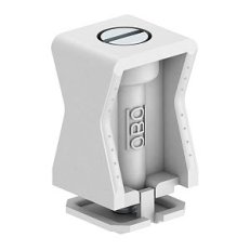 OBO 2050 5-25 LGR Řadová příchytka, 5-25mm, světle šedá Polystyrol, PS