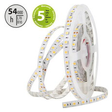 LED pásek SMD5050 zelený, 60LED/m, 14,4W/m, DC 24V, 720lm/m, IP20, 10mm, 5m