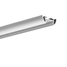LED hliníkový profil KLUŚ TOST stříbrná 1m /B5393ANODA_1m/ ALUMIA A05393A_1