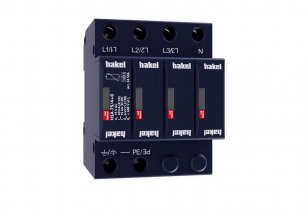 Svodič rázového přepětí HSA-75/4+0 SPD typ 2+3 HAKEL 24506