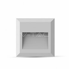 2W LED Step Light White Body Square Warm White, VT-1152 V-TAC SKU1321