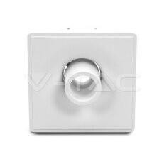 GU10 Fitting Gypsum Designer Ceiling Movable With White Bottom Square, VT-863