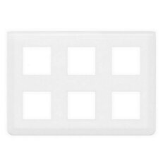 MOSAIC RÁMEČEK 3X2X2 MODULY HORIZONTÁLNÍ BÍLÁ LEGRAND 078832L