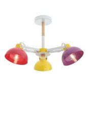 EOLO PL 3X42W E27 RED/YEL/PURPLE (4.1.1)