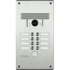 LINEA 300 - ANTIVANDAL INOX VIDEO PANEL S 8 TLAČÍTKY BTICINO 308012