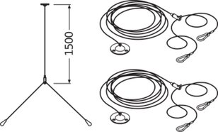 Závěsná sada PANEL Suspension Kit LEDVANCE 4058075402928