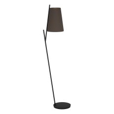 Stojací svítidlo PETROSA 1xE27 černá/cappuccino 40W IP20 EGLO 390197