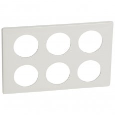 68609 CL RÁMEČEK 2X3P BÍLÁ