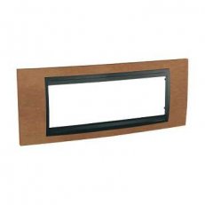 Unica Top Krycí rámeček šestimodulový, Cherry/Grafit SCHNEIDER MGU66.106.2M2