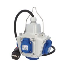 Zásuvkový závěsný box PowerBOX 1 IP54 5x230V, 1x vidlice 230V FAMATEL PB15081