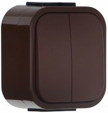 WNT-2B2 spínač sériový, řazení 5 10A/250V IP54 hnědá ABEX 9002035
