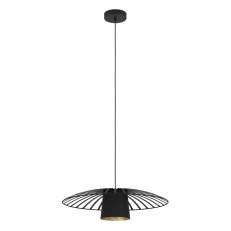 Závěsné svítidlo FELIXKIRK 1xE27 černá/zlatá 1X40W IP20 EGLO 43931