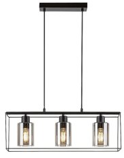 CHADWICK E27 3x 25W IP20 černá RABALUX 72033