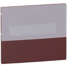 Schneider MIP50108T Mini Pragma,čelní kryt 8M Garnet Red pro zap.m.