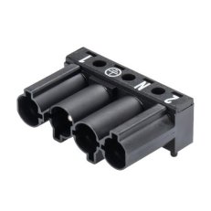 vidlice do plošného spoje, 4-pól, gesis, černá WIELAND 92.042.0058.1