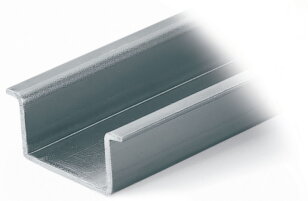 Ocelová nosná lišta 35x15mm Tloušťka 1,5mm stříbrná WAGO 210-506