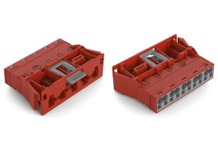 Zástrčka Snap-In 5pól. Kód. P červená WAGO 770-2315