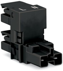 h-rozdělovač 2pól. Kód. A černá WAGO 770-1634