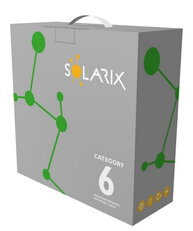 Instalační kabel Solarix CAT6 UTP PVC Eca 100m/box SOLARIX 27724160