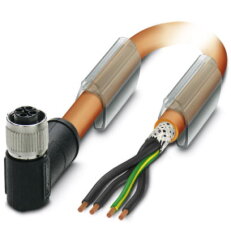 SAC-4P- 1,5-PUR/M12FRS PE SH Napájecí kabel 1424100