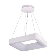 ZULU HZD32-W bílé hranaté závěsné TRIAK CCT LED svítidlo T-LED 105549