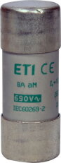 Válcová pojistka CH22 aM 8A/690V ETI 002652041
