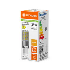 Světelný zdroj LEDVANCE LED PIN G9 DIM P 4.4W 827 Clear G9