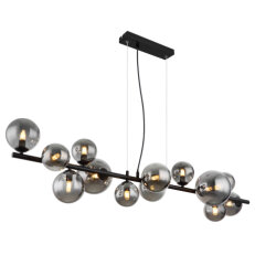 Závěsné svítidlo RIHA černá 13xG9 LED 3,5W GLOBO 56133-13H