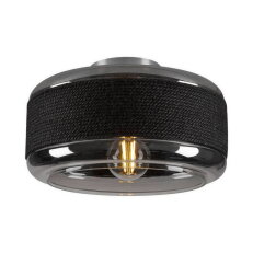 PANTILO ROPE 27 stropní přisazené svítidlo cylindrické 1x 15W E27 stříbrné