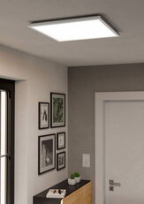 Stropní svítidlo ROVITO-R LED-CCT 500×500 17W IP44 bílá EGLO 901462