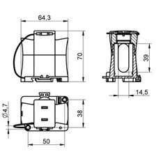 Průchozí izolovaná svorka BD 120/A ELEKTRO BEČOV J441965