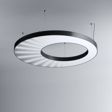 LED Svítidlo MI-SNAKE-07, 106W, 3000K, bez trafa, 24VDC, IP20, černá, 3000K