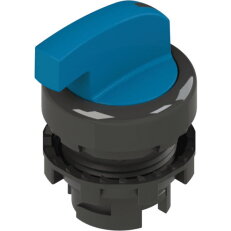 Přepínač Dlouhá páka, d22mm, 3, modrý, plast, černá, IP67 PIZZATO E21SE23ECE61AB