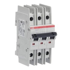 ABB SU203M-Z25 jistič char. Z 10kA 25A 3P  dle UL489 a CSA 22.2 No. 5