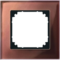 Rámeček M-Elegance 1násobný Mahogany Br SCHNEIDER 489115