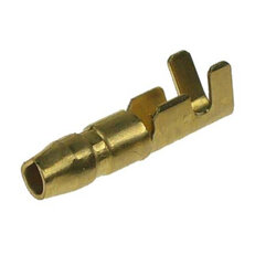 Kolík kruhový mosazný, průřez 1,0-2,5mm2/průměr 3,5mm KK 2,5-3,5
