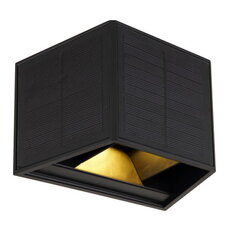 Solární svítidlo SOLAR černá LED 6W 3,2V, 70lm zdroj, 40lm, 3000K GLOBO 36495