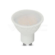 LED Spotlight GU10 10W Milky Cover Plastic 3000K VT-271, V-TAC SKU218781