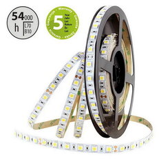 LED pásek SMD5050 NW, 60LED/m, 14,4W/m, 1296lm/m, IP20, DC 24V, 10mm, 5m