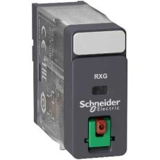Schneider RXG11M7 Relé Zelio RXG, 1 C/O , 10 A, 220 V AC, testovací tlačítko