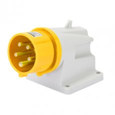 Gewiss GW60401  Přívodla pevná nástěnná 90° 2pól.+E 16A 110V 4H IP44