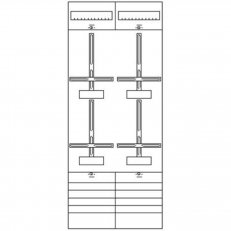 2ZF42 -modul pro 4 elektroměry